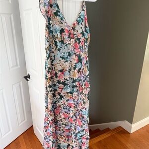 Lulu's Multicolor Floral Maxi Dress